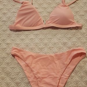 Aurelle Bikini Pastel Pink Size Large